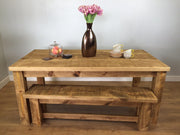 The Authentic Light Waxed Dining Table