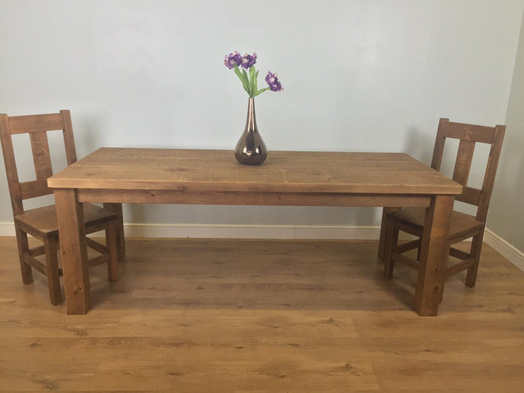The Authentic Waxed Plank Dining Table