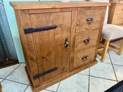 Clearance Waxed Storage Sideboard