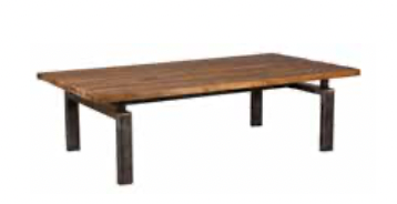 Industrial Plank Coffee Table