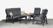 Kimmie High Back Sofa Dining Set