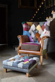 Kensington Patchwork Wing Chair