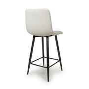 Lichfield Bar Stool in Boucle Cream