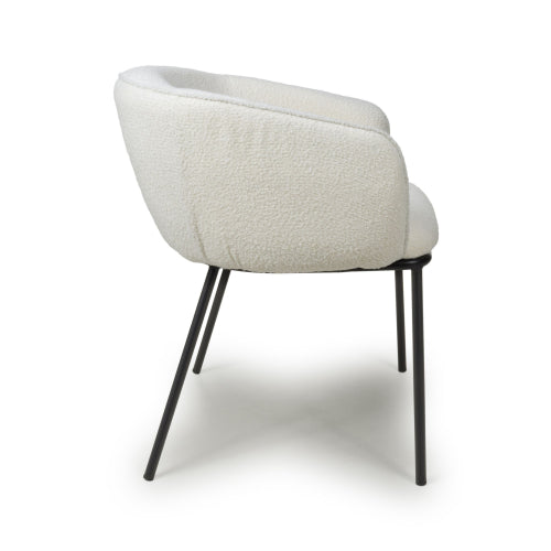 Lola Dining Chair in White