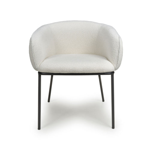 Lola Dining Chair in White