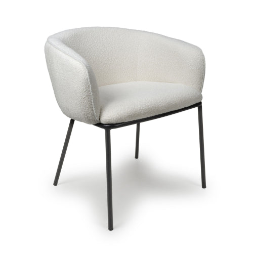 Lola Dining Chair in White