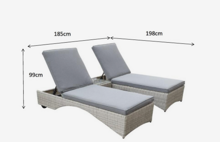 Meghan Sunlounger Set