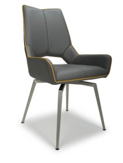 Mako Dining Chair in Graphite
