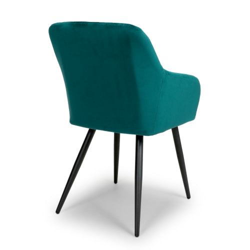 Marina Dining Chair in Mint Velvet