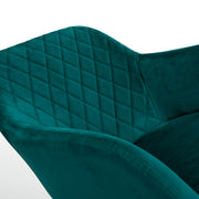 Marina Dining Chair in Mint Velvet