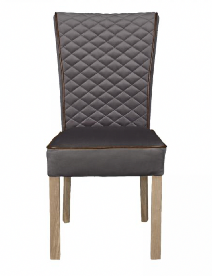 Marino Dining Chair in Steel Velvet