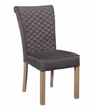 Marino Dining Chair in Steel Velvet