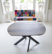 Milan Oval Extending Dining Table