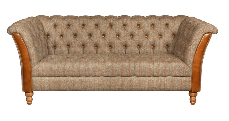 Milford Sofa in Hunting Lodge and Brown Cerrato