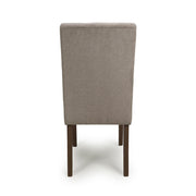 Moseley Dining Chair in Brown Tweed