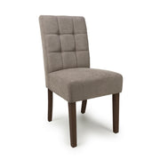 Moseley Dining Chair in Brown Tweed