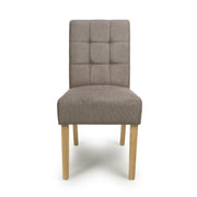 Moseley Dining Chair in Brown Tweed