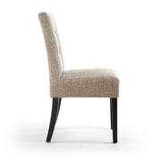 Moseley Dining Chair in Oatmeal Tweed