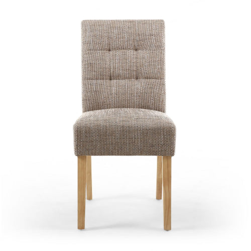 Moseley Dining Chair in Oatmeal Tweed