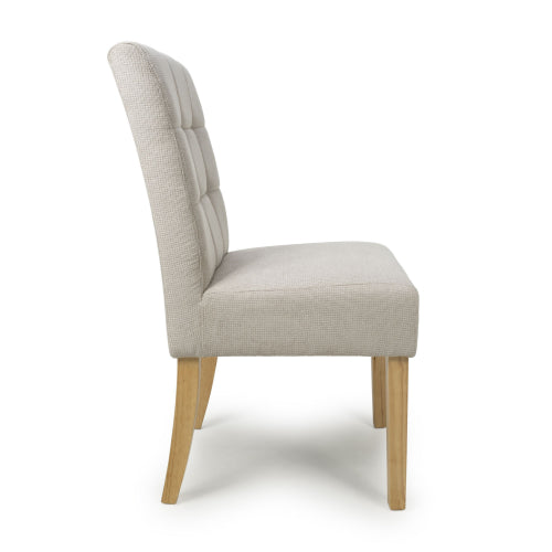 Moseley Dining Chair in Natural Tweed