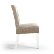 Moseley Dining Chair in Oatmeal Tweed