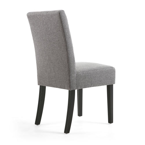 Moseley Dining Chair in Steel Grey Tweed