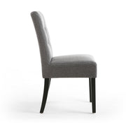 Moseley Dining Chair in Steel Grey Tweed