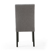 Moseley Dining Chair in Steel Grey Tweed