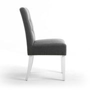 Moseley Dining Chair in Steel Grey Tweed