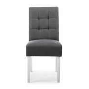 Moseley Dining Chair in Steel Grey Tweed