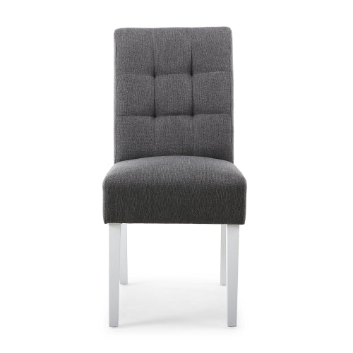 Moseley Dining Chair in Steel Grey Tweed