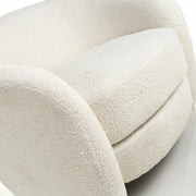 Petra Tub Chair in Vanilla White