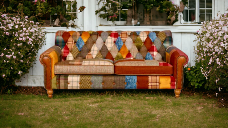 Dickenson 2-Seater Patchwork Sofa