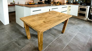 The Authentic Light Waxed Dining Table