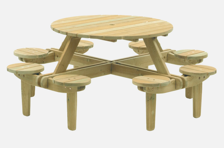 Pine Gleneagles 8-Seater Table