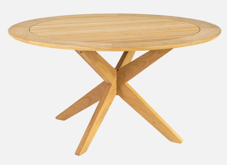 Ruse Table Roble Table with Cross Base - 1250mm – Kubek Furniture