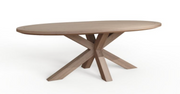 The Tambour Barkington Bespoke Oval Dining Table