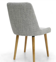 Capri Dining Chair in Tweed Weave