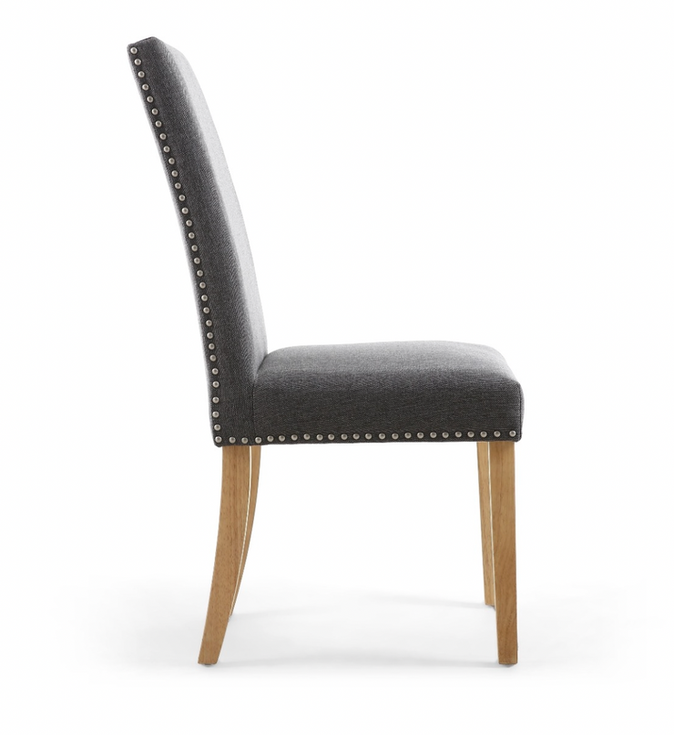 Randall Dining Chair in Steel Grey