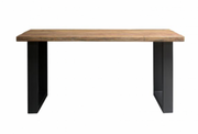 The Sleeper Wooden Dining Table with U-Leg