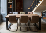 The Sleeper Wooden Dining Table with U-Leg