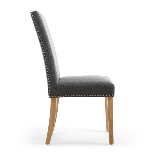 Randall Dining Chair in Steel Grey