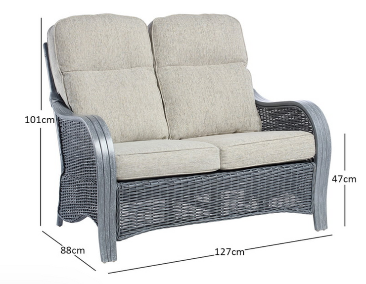 Turin Grey Lounge Set - C-Grade