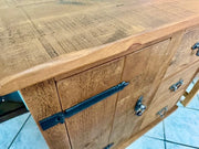 Clearance Waxed Storage Sideboard