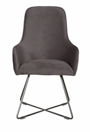 Utah Chair in Steel Grey