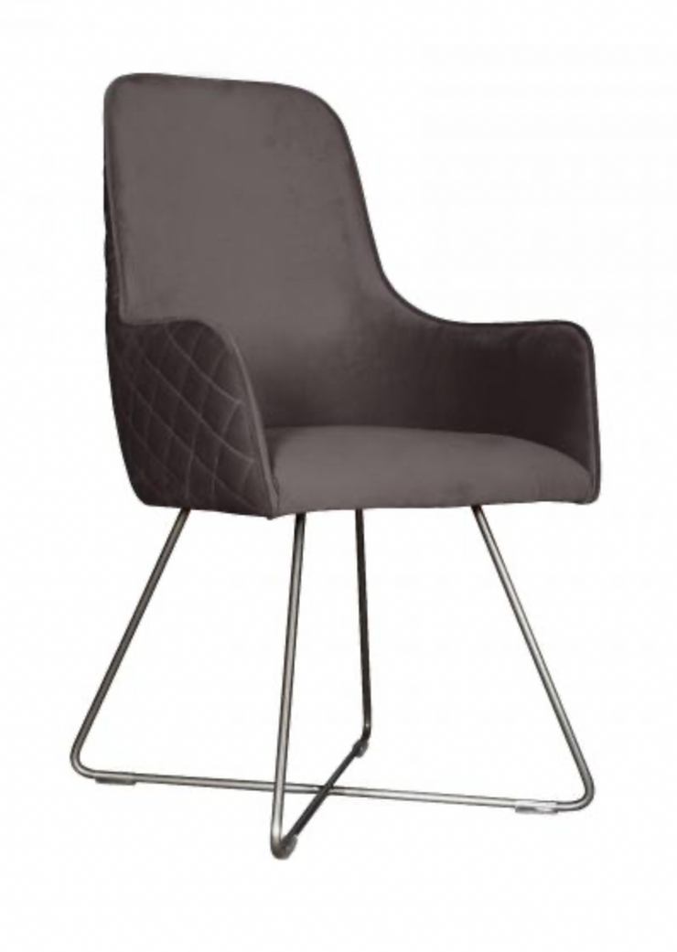 Utah Chair in Steel Grey