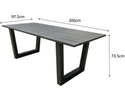 Victoria Aluminium Table