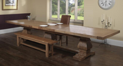 The Rustic Windermere Grand Ark Monastery Extending Dining Table