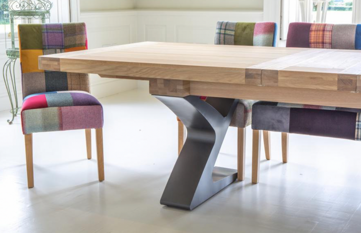 The Windermere Monastery Extending Dining Table with Z-Legs