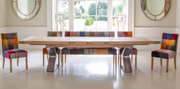 The Windermere Monastery Extending Dining Table with Z-Legs